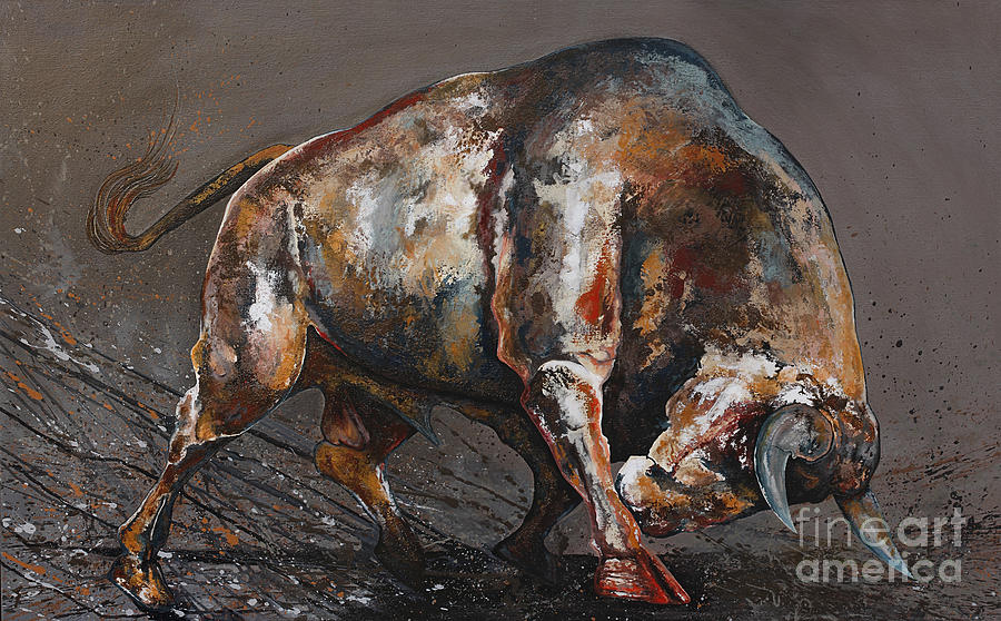Бык абстракция. Бык. Современная живопись животные. Бык живопись маслом. Бык живопись.