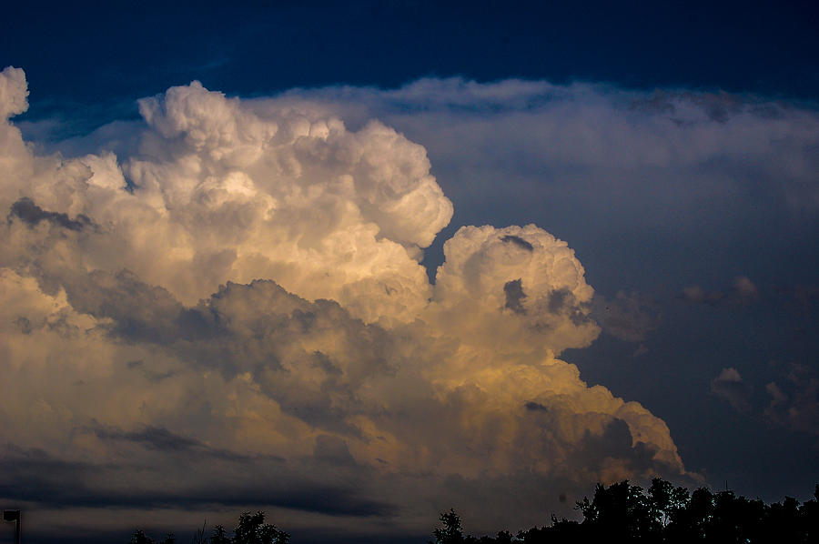 Strong Nebraska Thunderstorm Cells 001 Photograph by NebraskaSC - Fine ...