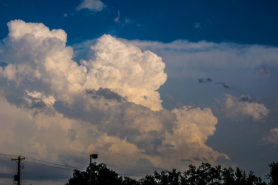 Strong Nebraska Thunderstorm Cells Photograph by NebraskaSC