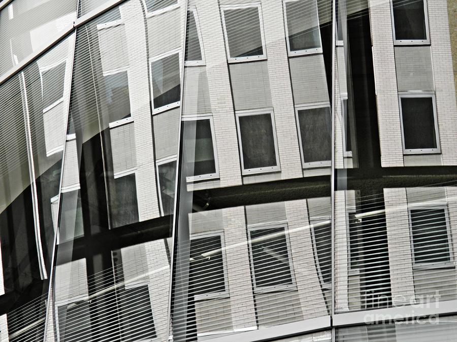 City Photograph - Structural Abstract 13 by Sarah Loft