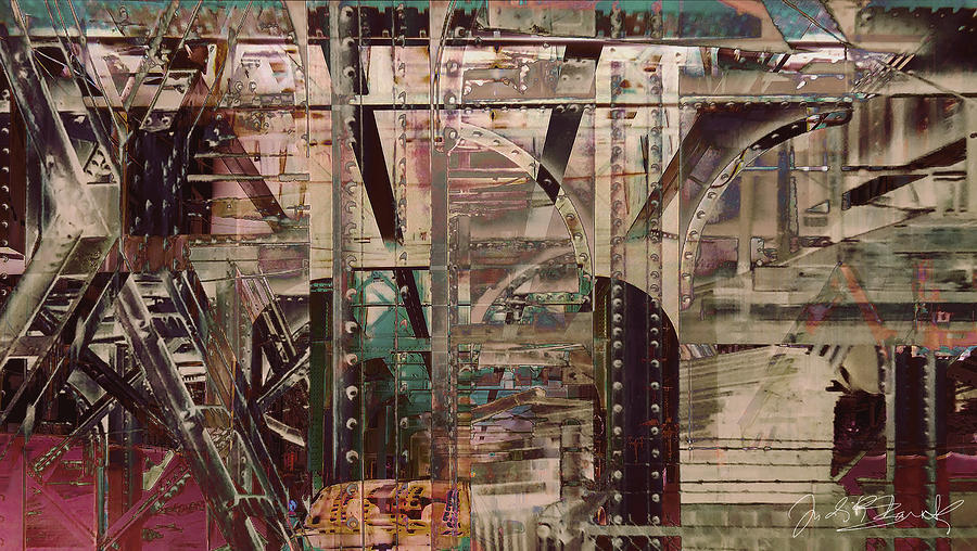 Structure Digital Art by Judith Barath