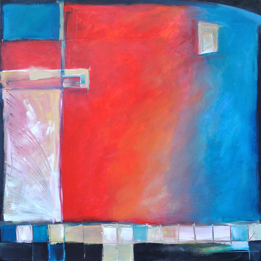Structures and Solitude revisited Painting by Tim Nyberg