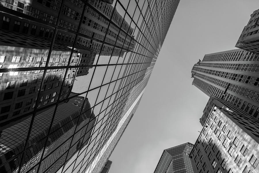 Structures Of NYC 7-BW Photograph by Jonathan Nguyen