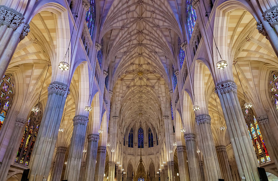 Structures Of St. Patrick Cathedral 1 Photograph by Jonathan Nguyen