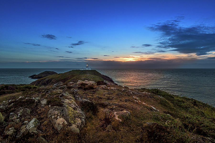 Strumble Head Lighthouse Photograph by Mark Llewellyn
