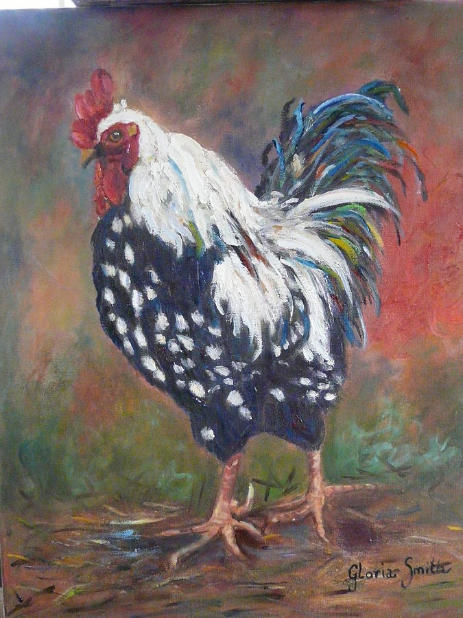 Strutting Painting by Gloria Smith