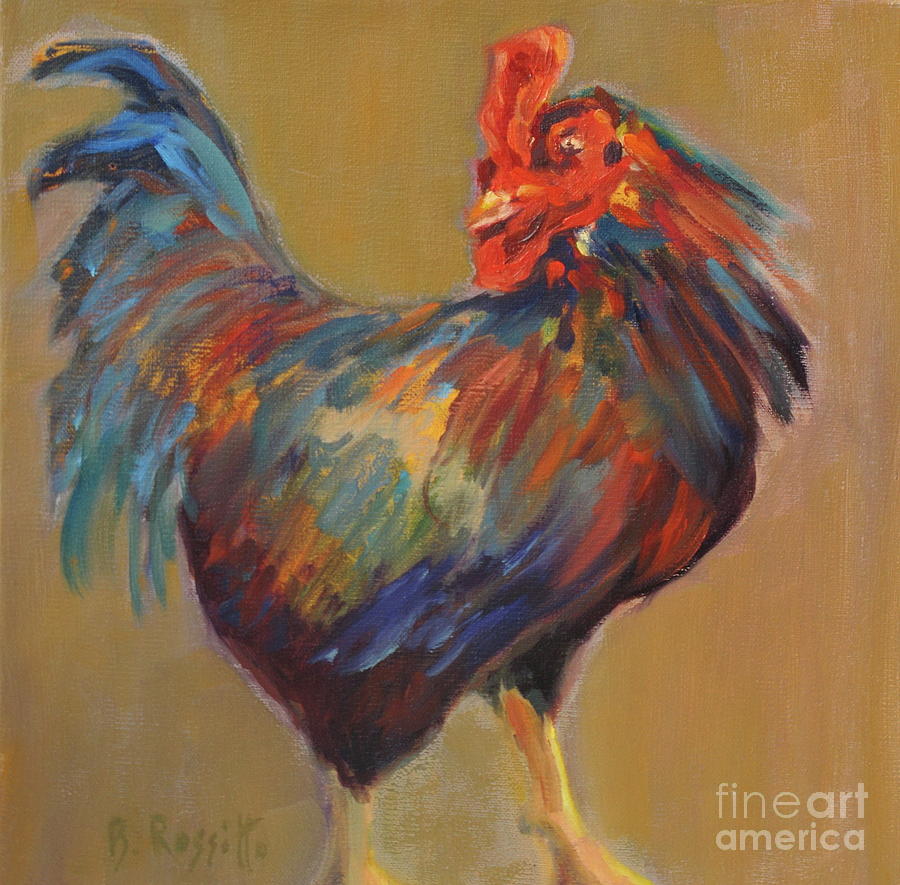 Strutting My Stuff Painting by B Rossitto