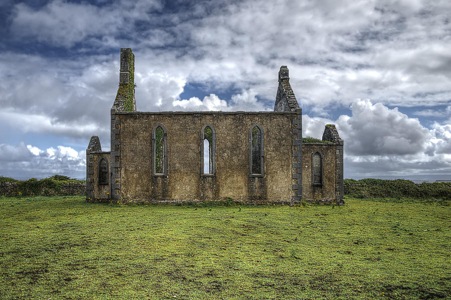 StThomas Church in Aran Islands, Inis Mor Photograph by Enrico Pelos