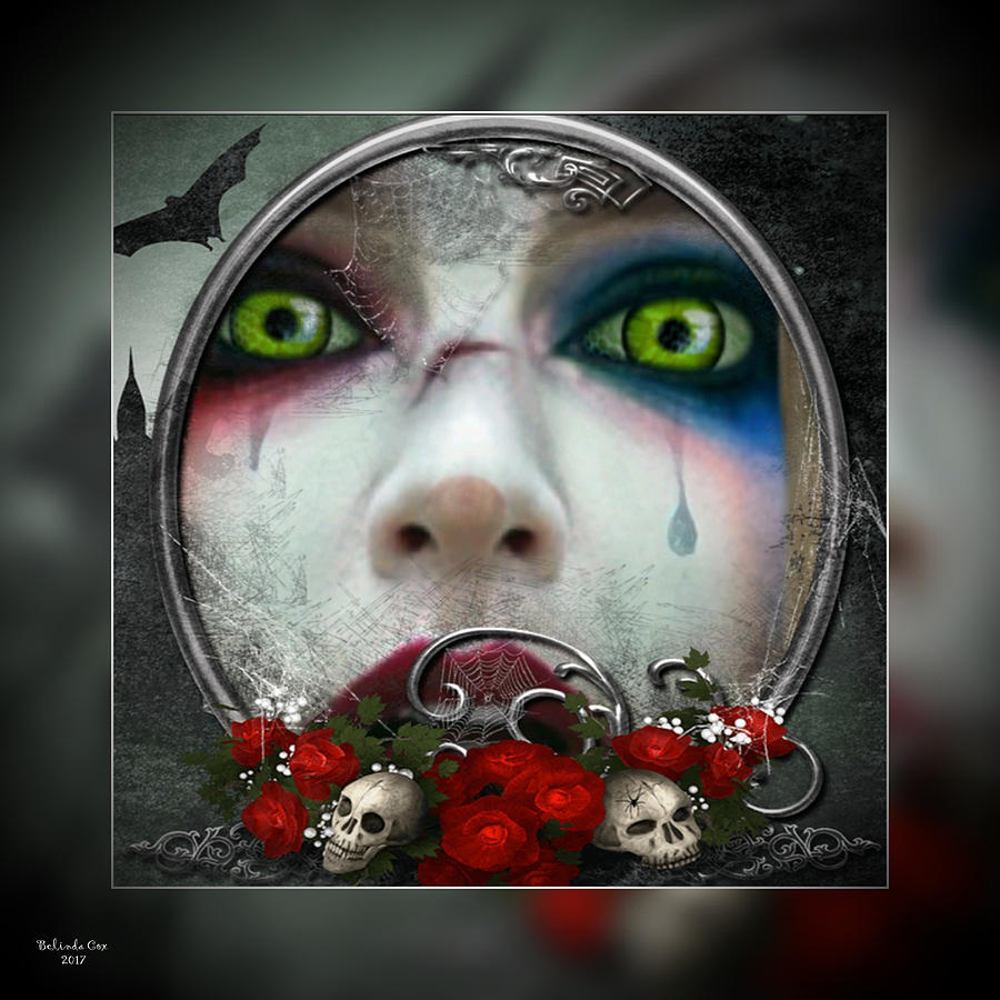 Stuck Within The Looking Glass Digital Art by Artful Oasis