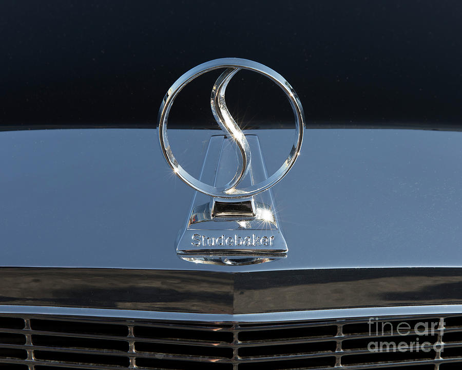 Studebaker Hood Emblem Photograph by Dennis Hedberg