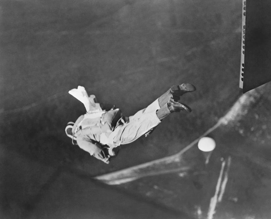 Student Parachute Rigger Photograph by Underwood Archives