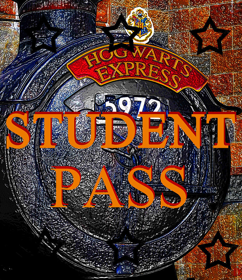 Diagon Alley Painting - Student Pass Hogwarts Express by David Lee Thompson