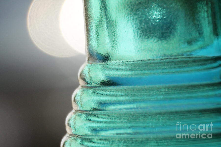 Studies in Glass .. bottle Photograph by Lynn England