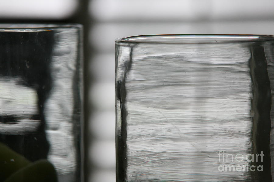 Studies in Glass ...Shades of Grey Photograph by Lynn England