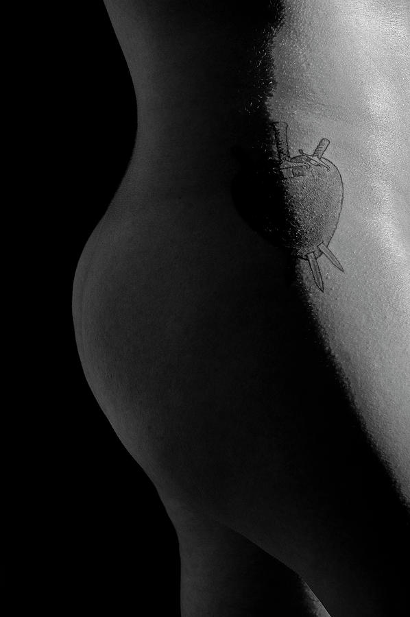 Nude Photograph - Studio Nude - Suzanne No. 1 by Paul W Sharpe Aka Wizard of Wonders