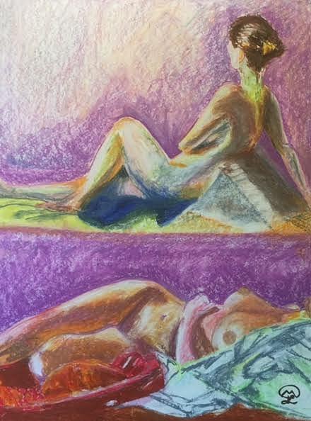 Study 1 Pastel by Therese Legere