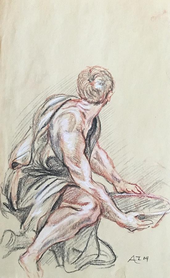 Study after a painting by Alejandro Lopez-Tasso Study after a painting by Alejandro Lopez-Tasso