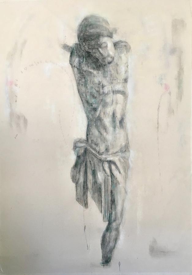 Study for Crucifix Drawing by Paez ANTONIO