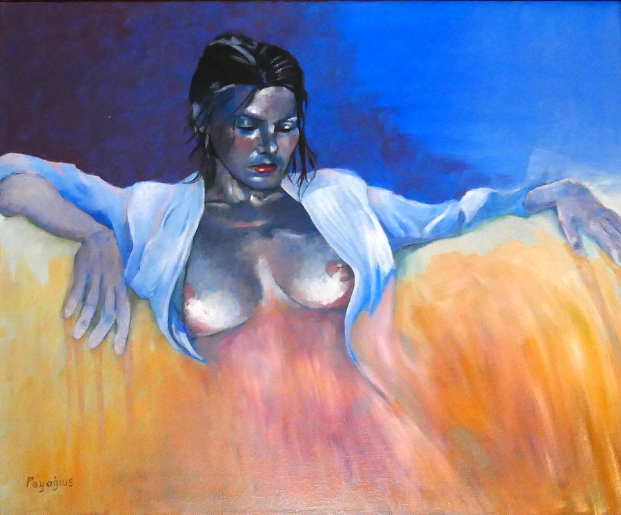 Study for Debbie Painting by Ray Agius