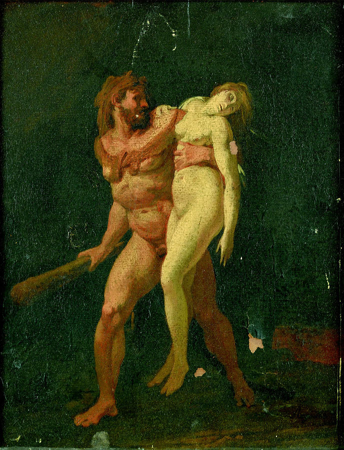 Study for Hercules and Alcestis Painting by Jean-Baptiste Regnault