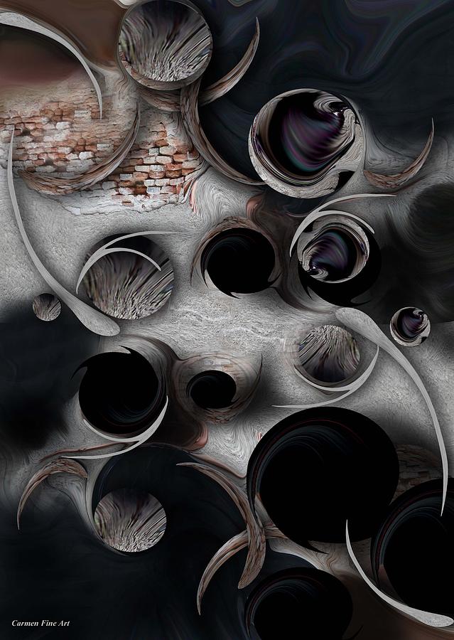 Surrealism Digital Art - Study for Mystic Reality by Carmen Fine Art Surrealism Digital Art - Study for Mystic Reality by Carmen Fine Art