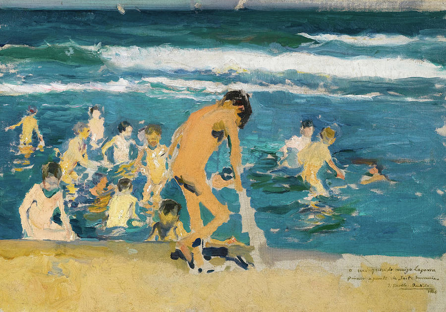 Study for sad inheritance Painting by Joaquin Sorolla | Pixels