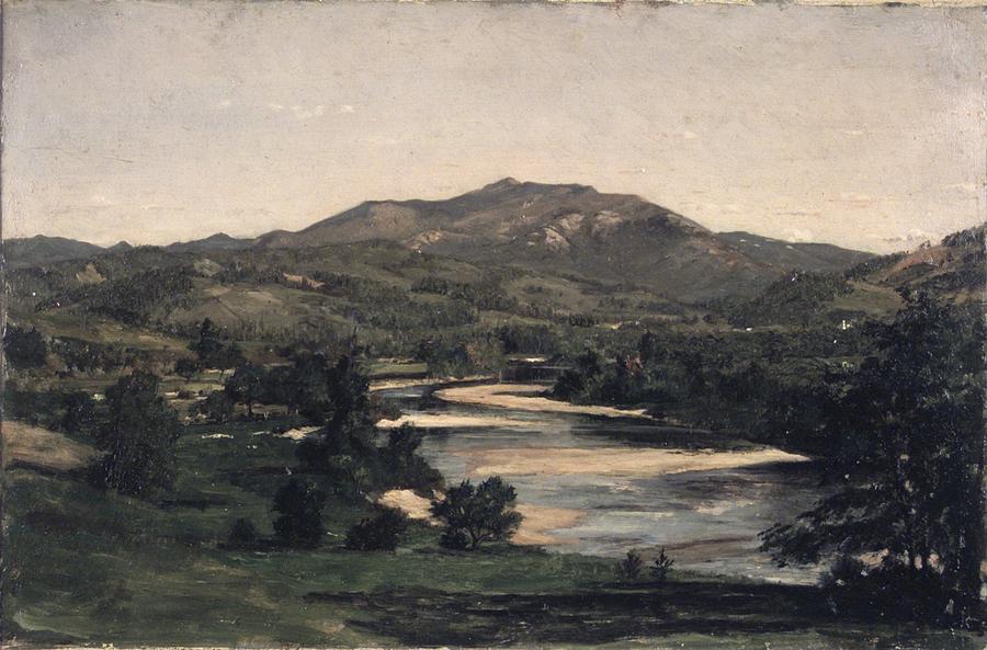 Study for Welch Mountain Painting by Allan Gay