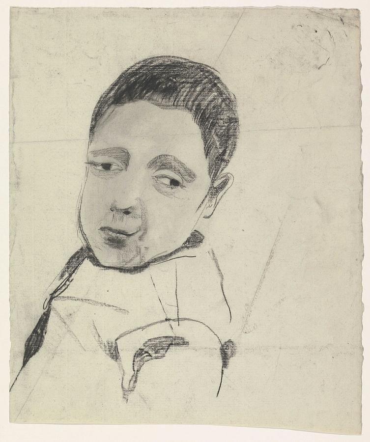 Study of a boy, Carel Adolph Lion Cachet, 1874 - 1945 Painting by Carel ...