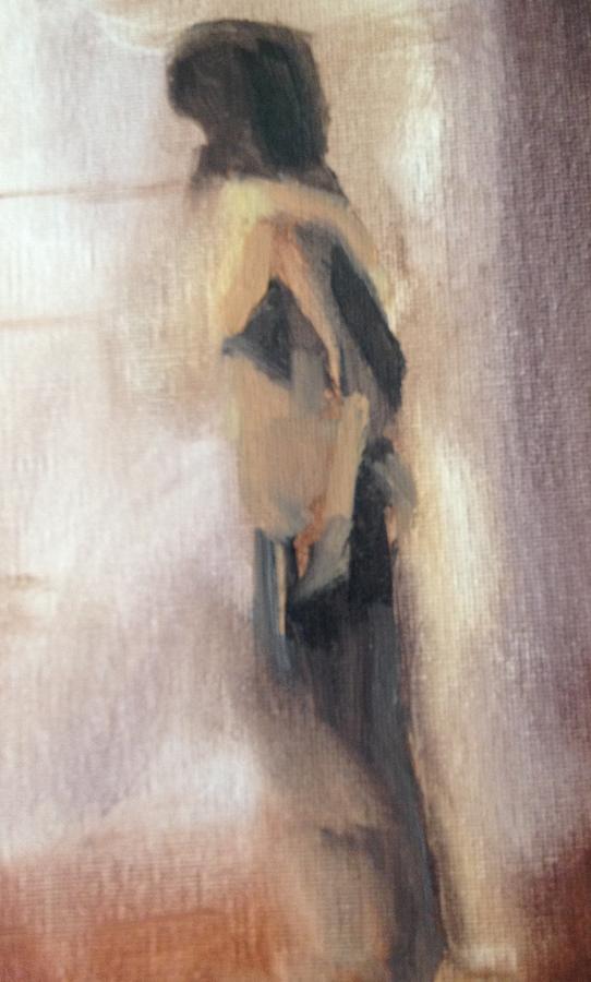 Study Of A Woman Painting by Cynthia Mozingo Study Of A Woman Painting by Cynthia Mozingo