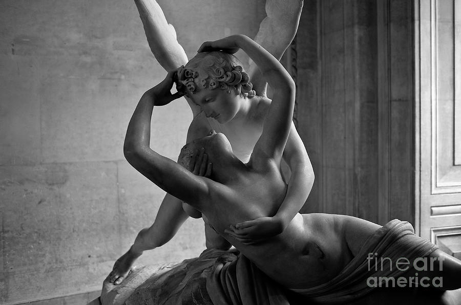 Cupid and Psyche Embracing Photograph by M G Whittingham