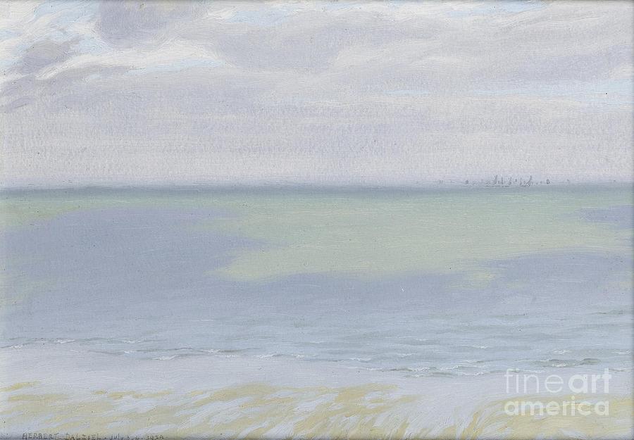 Study of Sea and Sky Painting by MotionAge Designs
