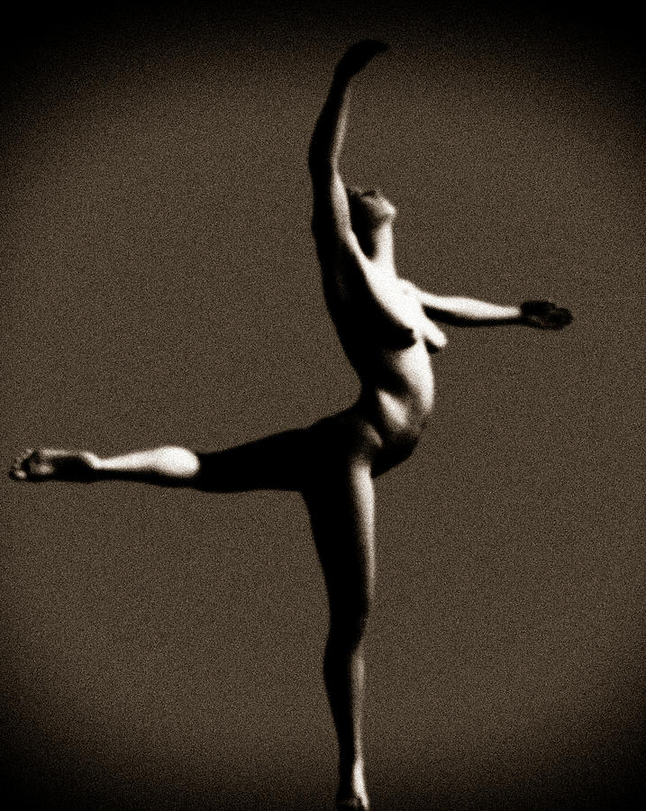 Study of Sofie dancing Photograph by Jan Keteleer