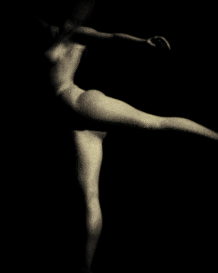 Study of Veerle dancing Photograph by Jan Keteleer