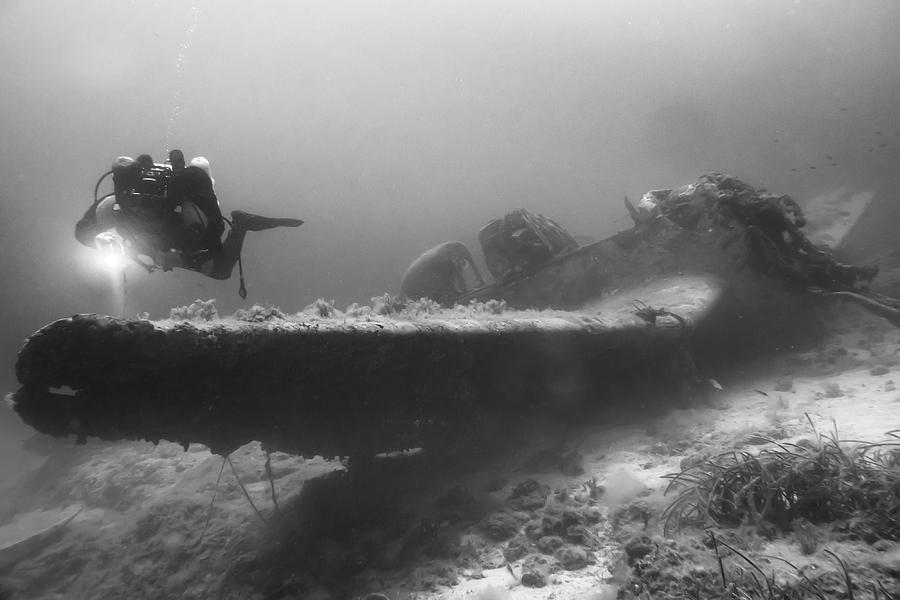 stuka bomber wreck I Photograph by Claudia Weber-Gebert - Fine Art America