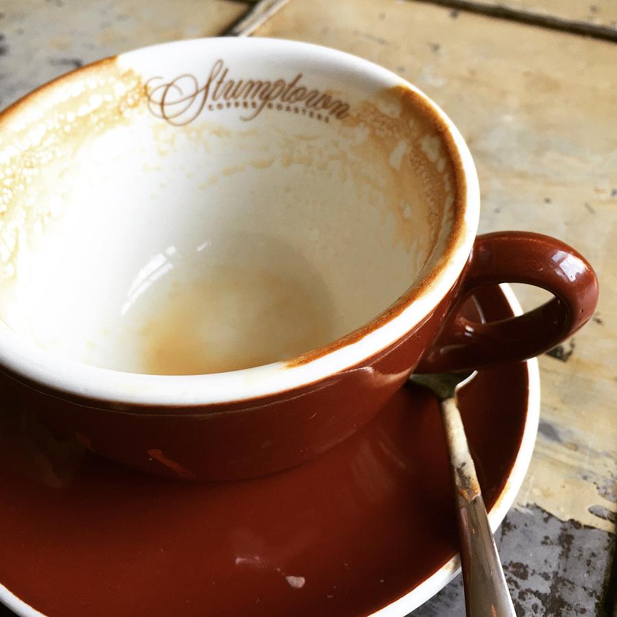 Coffee Photograph - Stumptown Cup by Nancy Ingersoll