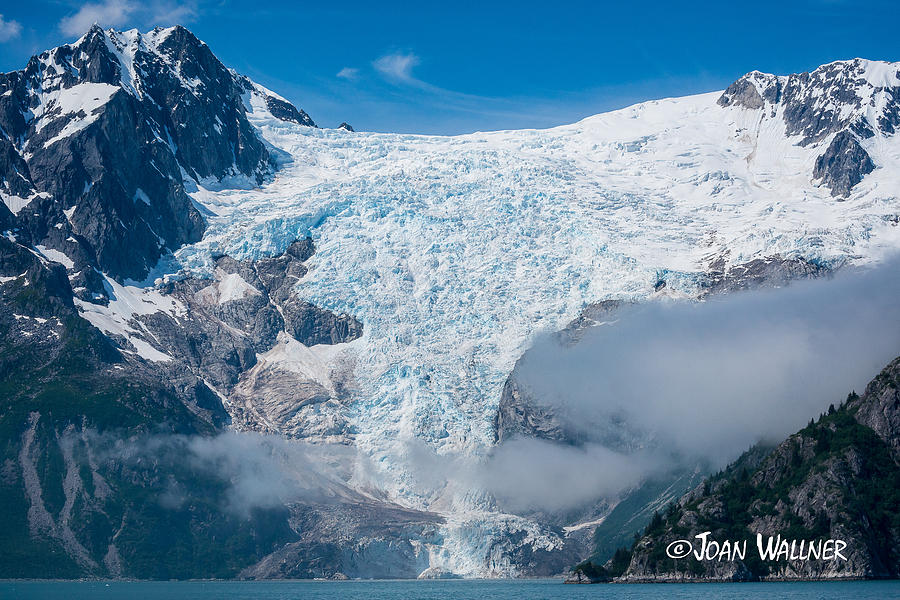 Stunning glacier Photograph by Joan Wallner