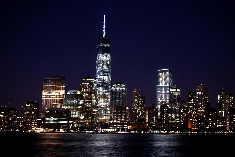 City Photograph - Stunning NYC Skyline at Night by Matt Quest