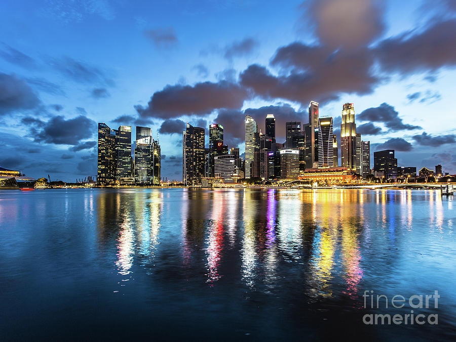 Stunning Singapore Photograph by Didier Marti