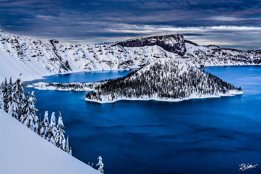Stunning Winter at Crater Photograph by Russell Wells