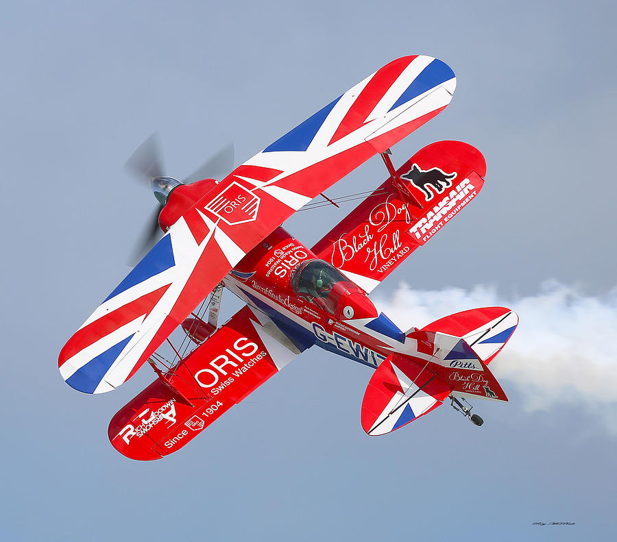 Stunt Plane Photograph by Roy McPeak