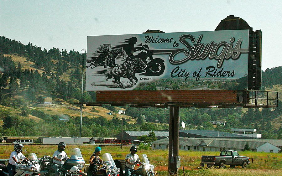 Sturgis City of Riders Photograph by Anna Ruzsan