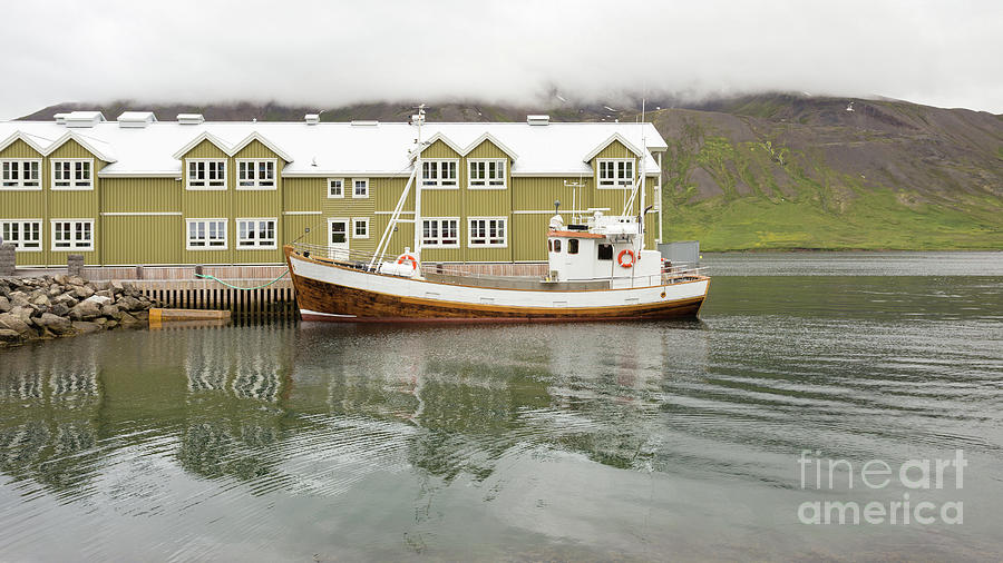 Stykkisholmur Harbor Iceland Photograph by Edward Fielding