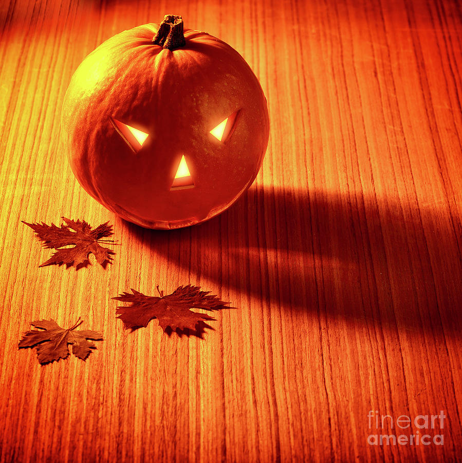 Stylish Halloween decoration Photograph by Anna Om