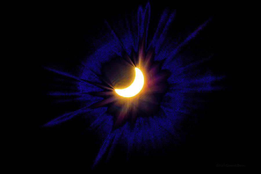 Sub-Light Eclipse 2017 Photograph by Erich Grant