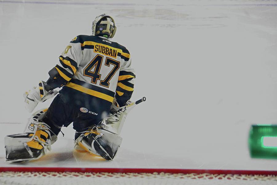 Subban Stretching Photograph by Mike Martin