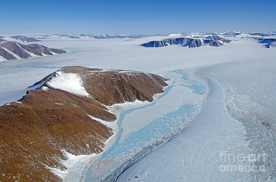 Subglacial Lake, Greenland Photograph by Science Source