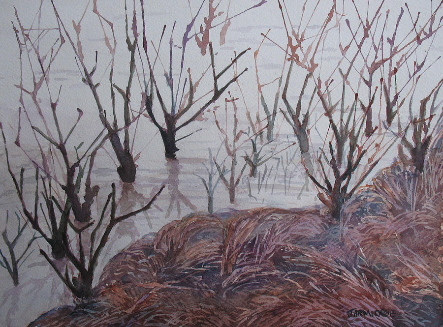 Tree Painting - Submerged I by Jenny Armitage