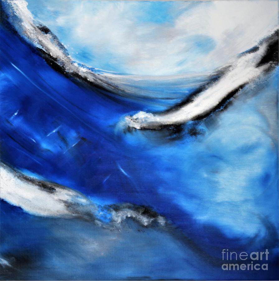 Submersion Painting by Tracey Lee Cassin