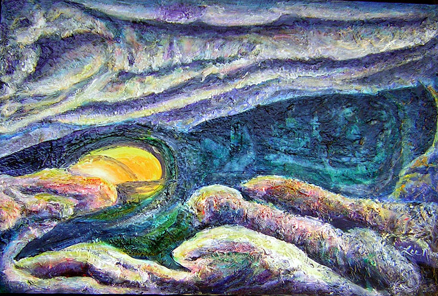 Subterranean Journey Painting by Lee Nixon