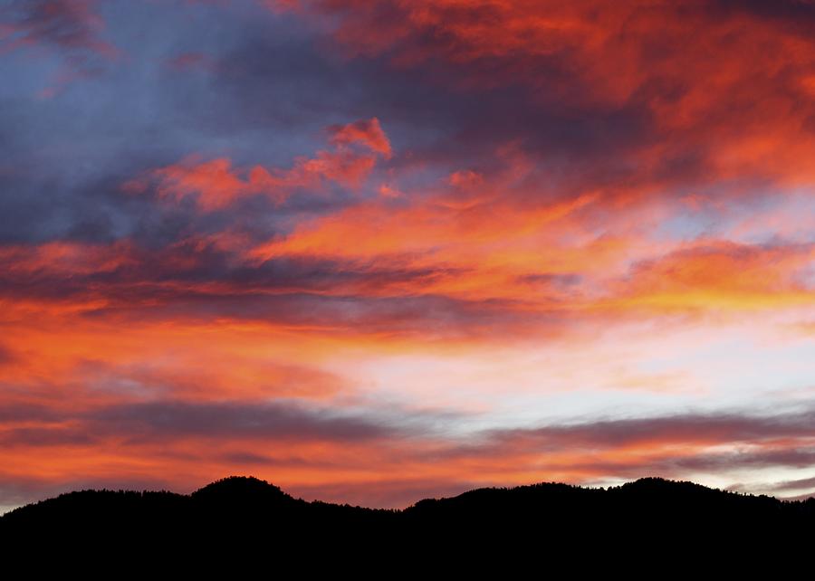 Sunset Photograph - Subtle Fire by Kristin Davidson